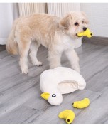 ZESTAW! Zabawka węchowa KACZA RODZINKA + Kiwi Walker 100% KACZKA liofilizowane smaczki 80g