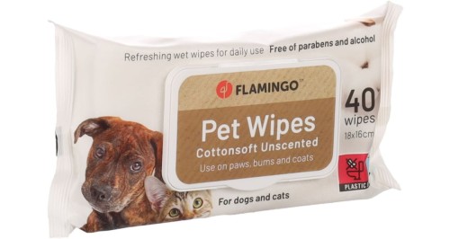 Flamingo Chusteczki pielęgnacyjne neutral 18x16cm 40szt