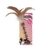 ADDICTED Patyk z sercem i piórkami MADNIP