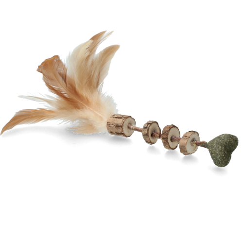 ADDICTED Patyk z sercem i piórkami MADNIP