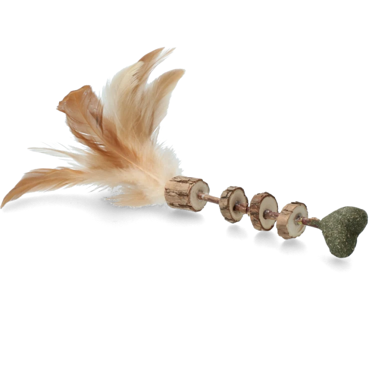 ADDICTED Patyk z sercem i piórkami MADNIP