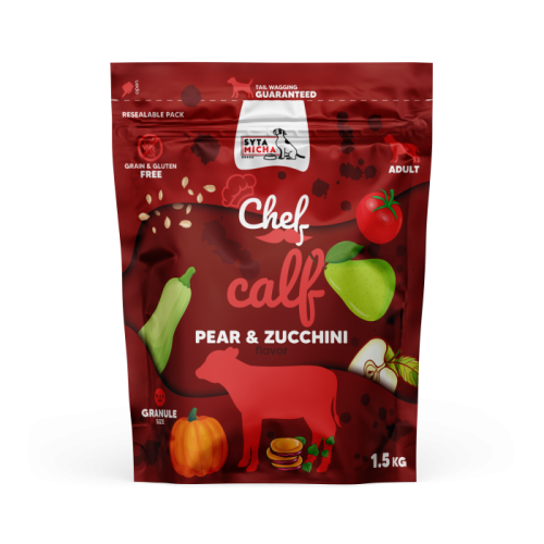 Syta Micha Karma sucha CHEF Cielecina 1,5kg