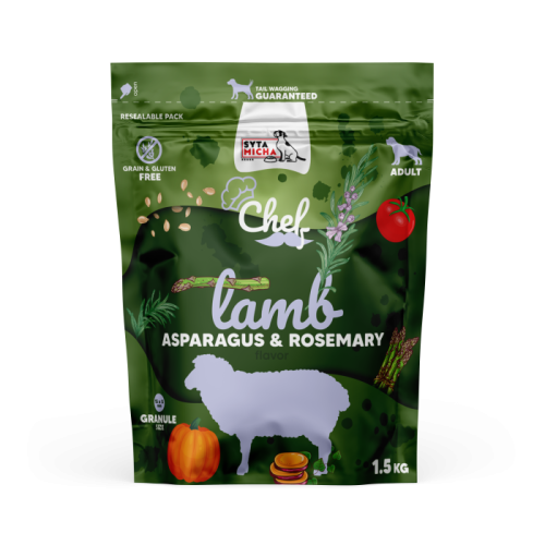 Syta Micha Karma sucha CHEF Jagniecina 1,5kg