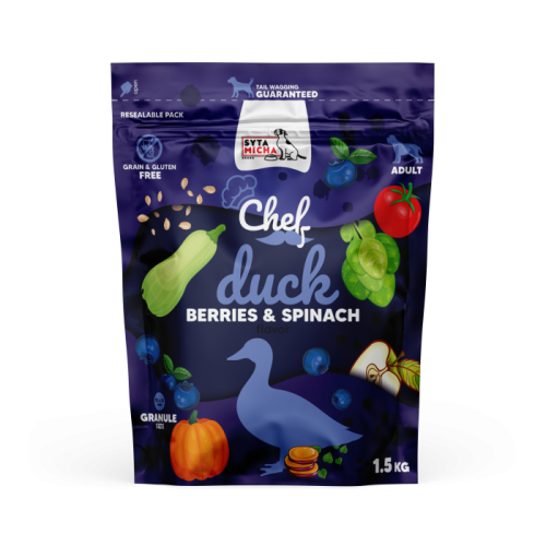 Syta Micha Karma sucha CHEF Kaczka 1,5kg