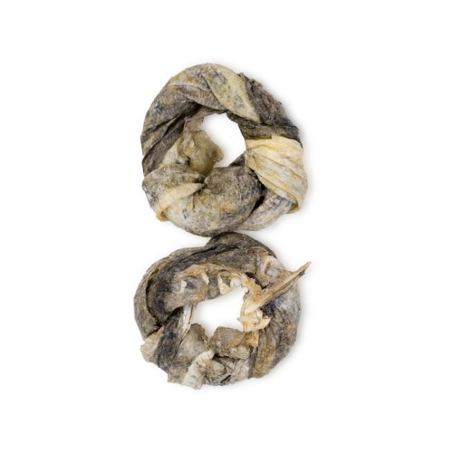 UNISZKI Ring ze skóry dorsza 2 szt. Przysmaki dla psa