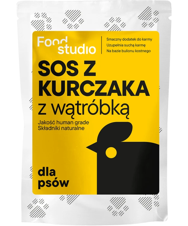 Food Studio Chefs SOS dla psów z KURCZAKA z wątróbką 100ml