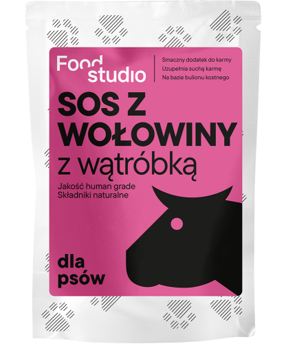 Food Studio Chefs SOS dla psów z WOŁOWINY z wątróbką 100ml