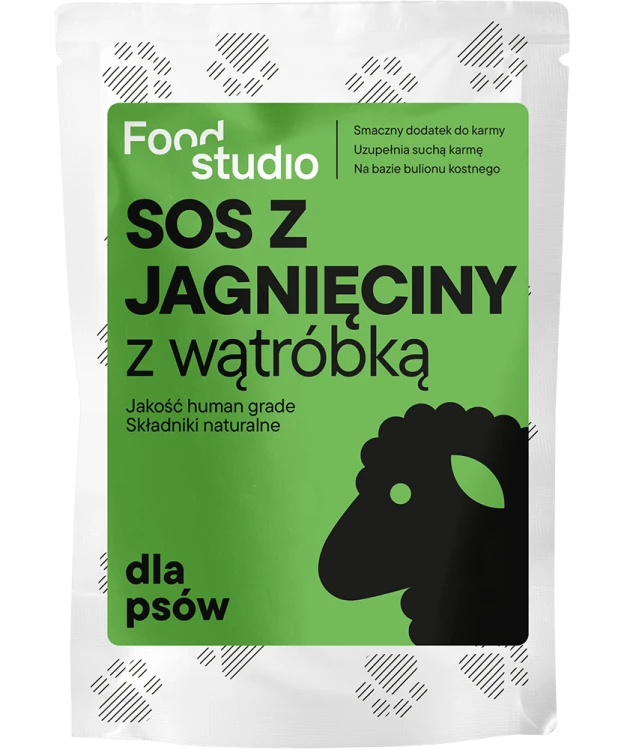 Food Studio Chefs SOS dla psów z JAGNIĘCINY z wątróbką 100ml