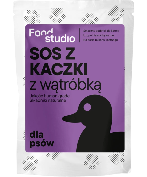 Food Studio Chefs SOS dla psów z KACZKI z wątróbką 100ml