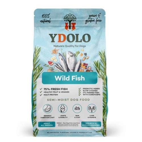 YDOLO Wild Fish - ryby morskie - karma półwilgotna dla psa 2,5 kg