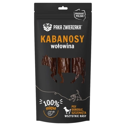 Paka Zwierzaka Kabanosy z wołowiny 3 szt.