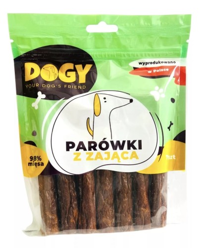 DOGY Parówki z zająca 7szt.