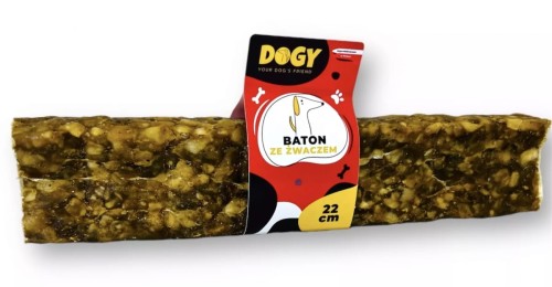DOGY Baton ze żwaczem 22cm 1szt