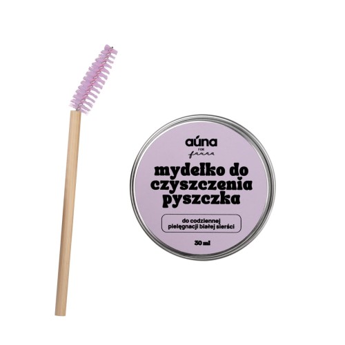AUNA MYDEŁKO do czyszczenia pyszczka 30ml do codziennej pielęgnacji jasnej sierści + szczoteczka