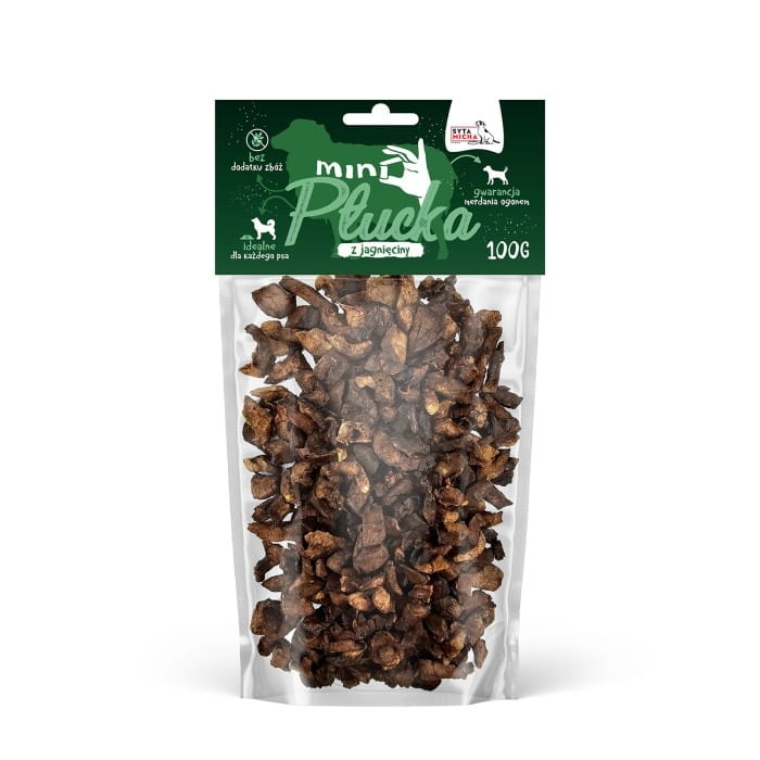 Syta Micha MINI Płucka jagnięce 100g Przysmak dla psa