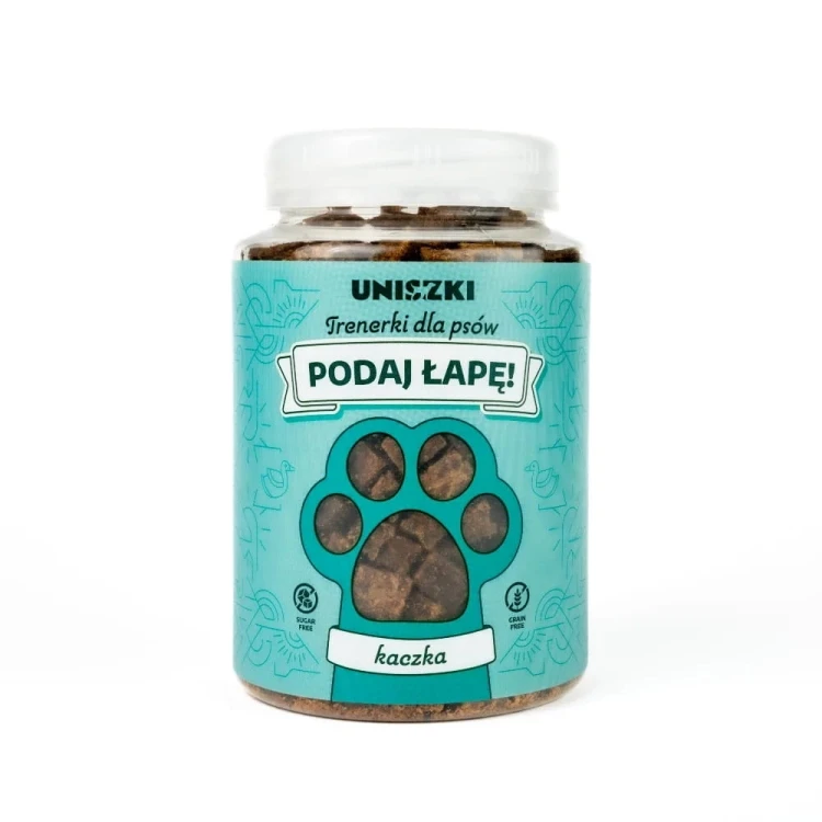 UNISZKI Trenerki kaczka 150g Przysmaki dla psa