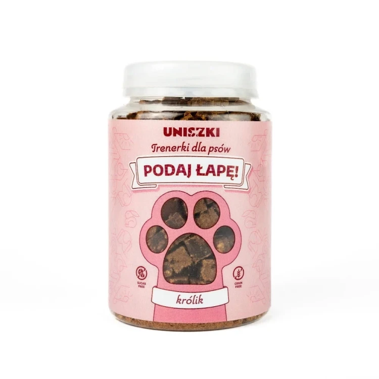 UNISZKI Trenerki królik 150g Przysmaki dla psa