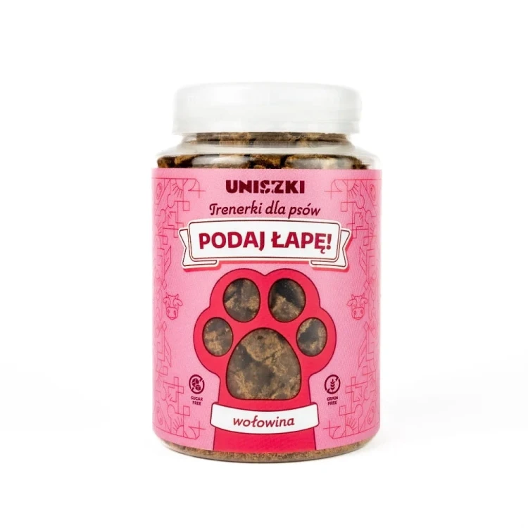 UNISZKI Trenerki wołowina 150g Przysmaki dla psa