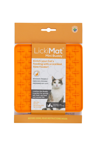 EDYCJA LIMITOWANA! Mata LickiMat® MINI Buddy™ pomarańczowa