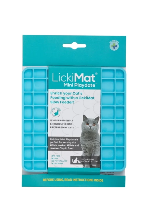 EDYCJA LIMITOWANA! Mata LickiMat® MINI Playdate™ turkusowa