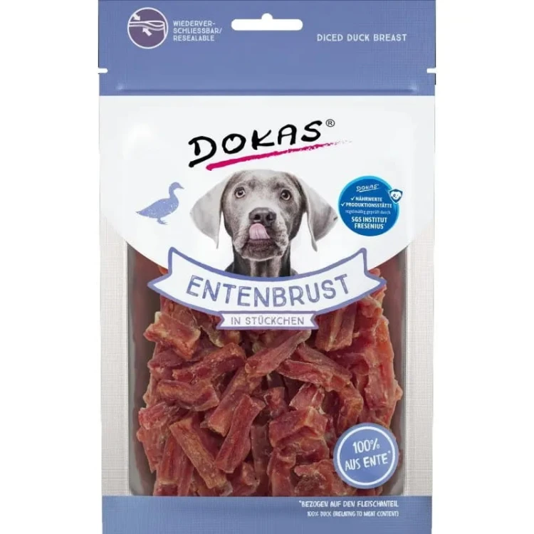 DOKAS MINI filet z piersi kaczki 70g Przysmaki dla psa