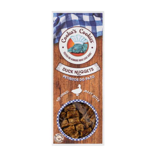 Cooka’s Cookies DUCK NUGGETS Nuggetsy z kaczki 60g Przysmak dla psa
