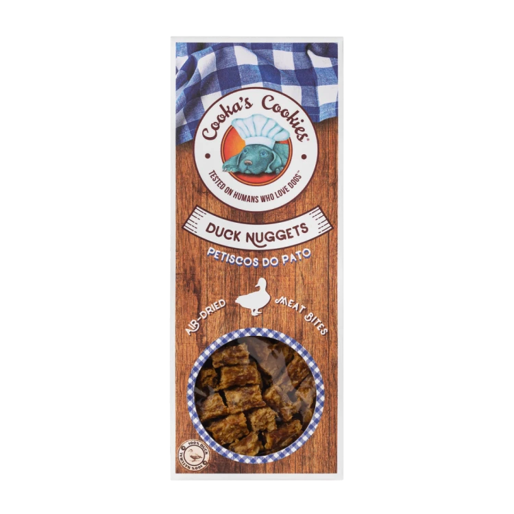 Cooka’s Cookies DUCK NUGGETS Nuggetsy z kaczki 60g Przysmak dla psa