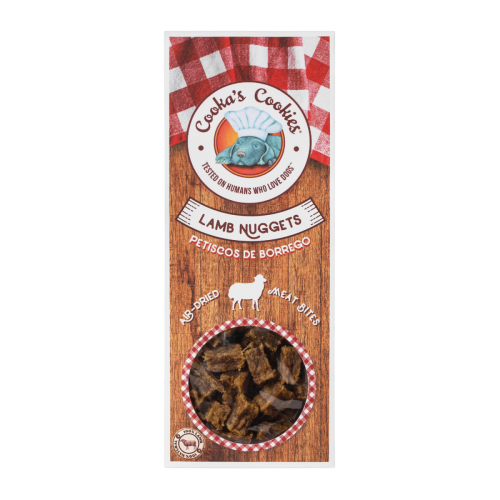 Cooka’s Cookies LAMB NUGGETS Nuggetsy z jagnięciny 60g Przysmak dla psa