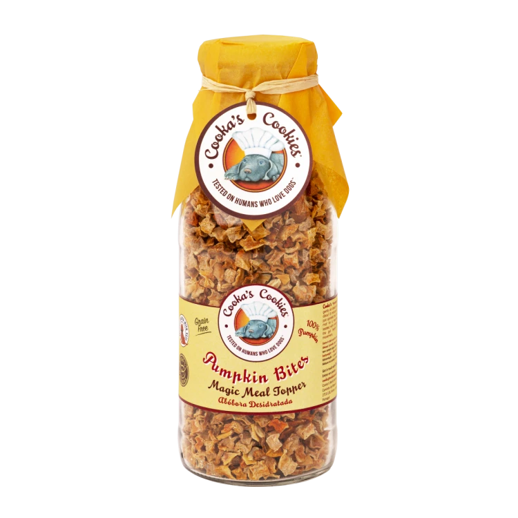 Cooka’s Cookies PUMPKIN BITES Kąski z dyni 180g dla psa