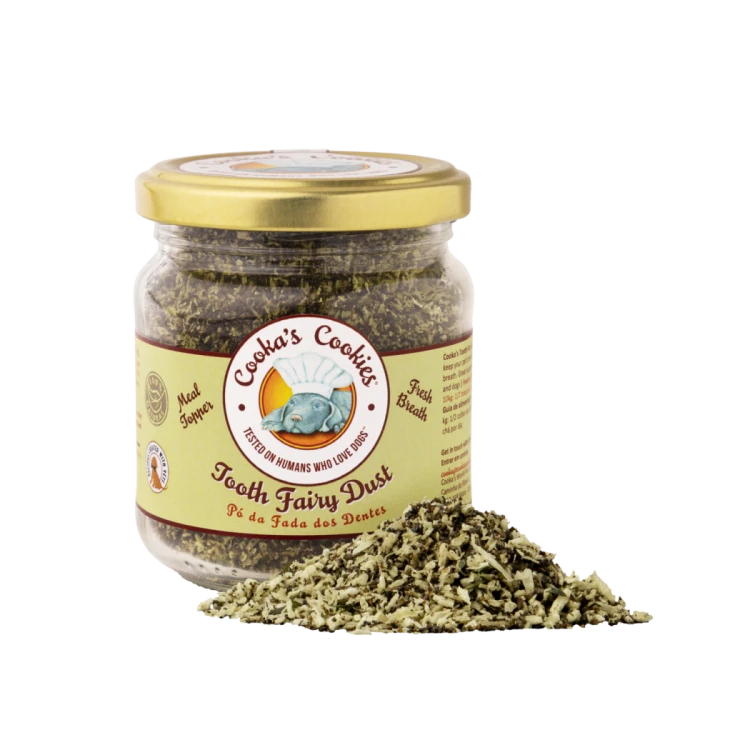 Cooka’s Cookies TOOTH FAIRY Topper na zdrowe zęby 80g dla psa