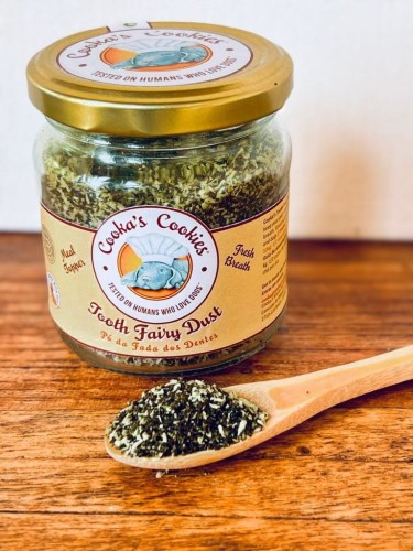 Cooka’s Cookies TOOTH FAIRY Topper na zdrowe zęby 80g dla psa
