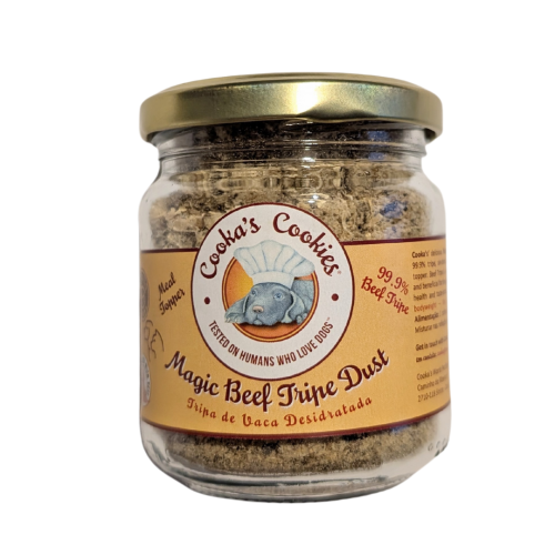 Cooka’s Cookies BEEF TRIPE DUST Proszek z flaków wołowych 60g dla psa