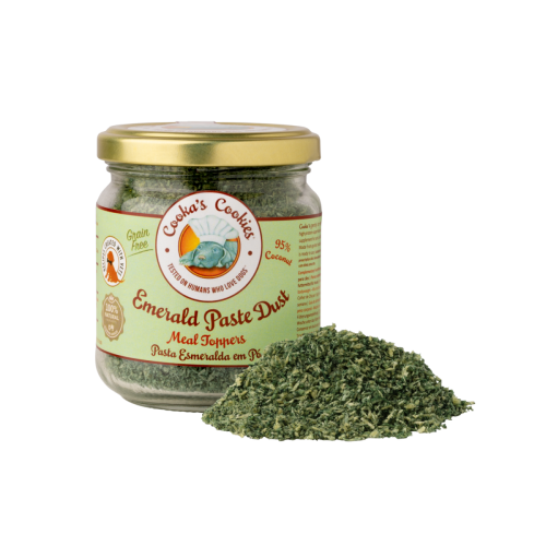 Cooka’s Cookies EMERALD PASTE Topper z kokosa i spiruliny 65g dla psa