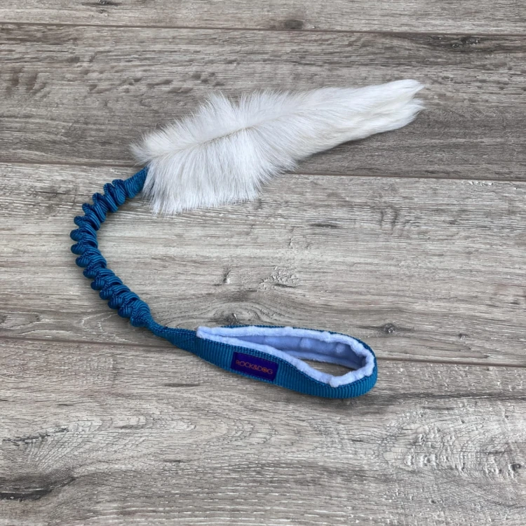 Szarpak Rock &amp; Dog CLASSIC STRONG KOZA niebieski