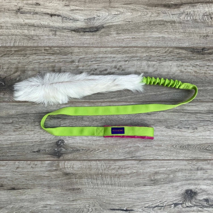 Szarpak Rock &amp; Dog LONG CLASSIC STRONG KOZA zielony