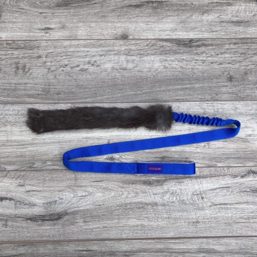 Szarpak Rock &amp; Dog LONG CLASSIC STRONG KRÓLIK niebieski