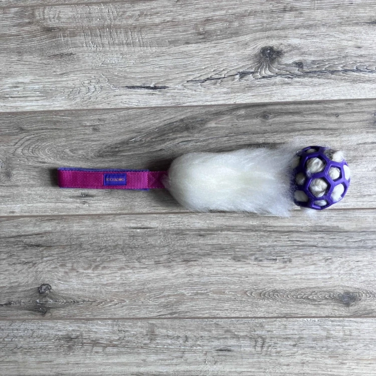 Szarpak Rock &amp; Dog SOFT AŻUR OWCA fuksja