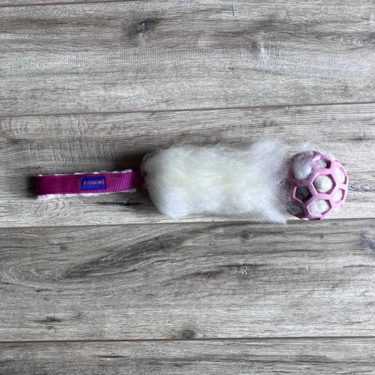 Szarpak Rock &amp; Dog SOFT AŻUR OWCA fuksja