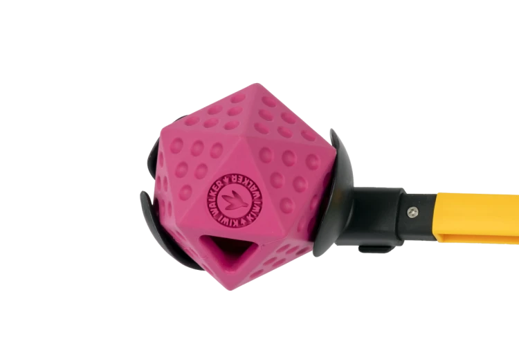 KIWI WALKER Regulowana wyrzutnia do piłek pomarańczowa