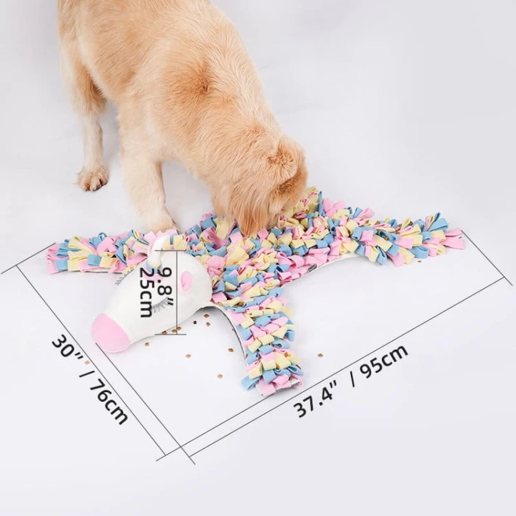 ZESTAW! DOGLEMI Mata węchowa JEDNOROŻEC + Kiwi Walker 100% JAGNIĘCINA liofilizowane smaczki 90g