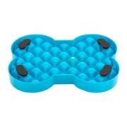 ZESTAW! Cooka’s Cookies REAL TURKEY Karma mokra dla psów z indykiem 400g + Miska slow food spowalniająca jedzenie SMALL SLODOG® turkusowa