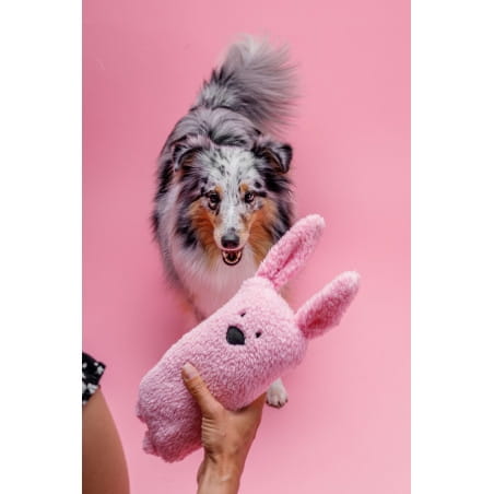 BUBA Królik różowy Eco-line pluszak dla psa