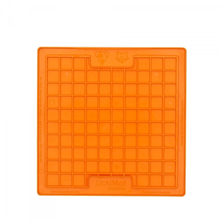 Mata LickiMat® Classic Playdate™ pomarańczowa