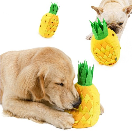 DOGLEMI Zabawka węchowa ANANAS dla psa i kota