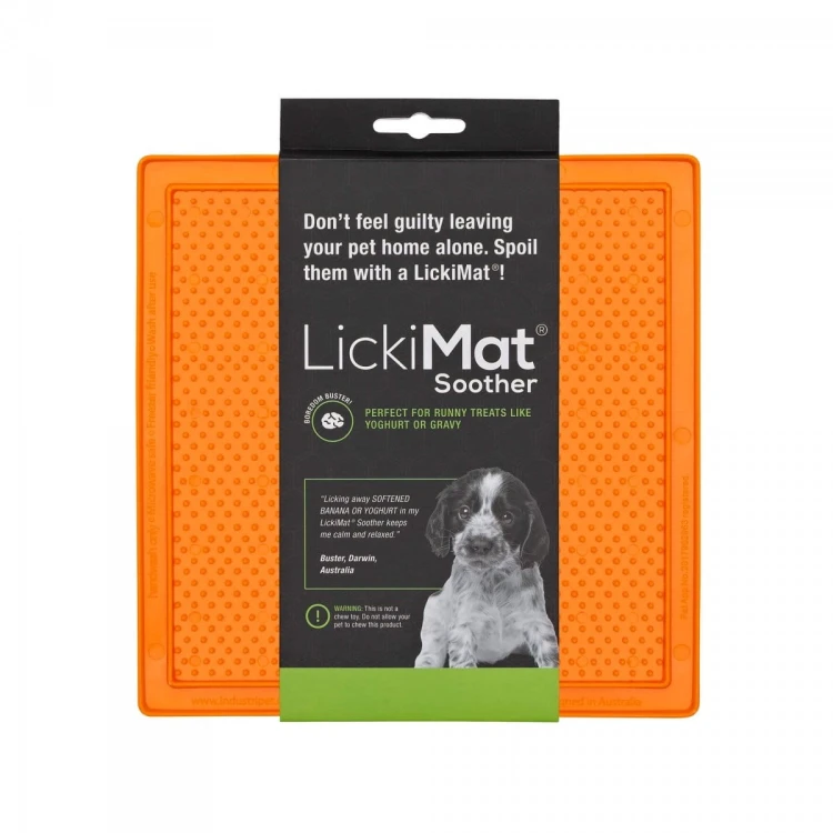 Mata LickiMat® Classic Soother™ pomarańczowa