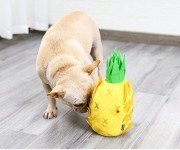 DOGLEMI Zabawka węchowa ANANAS dla psa i kota