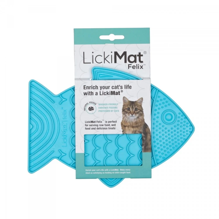 Mata LickiMat® Classic Felix™ turkusowa