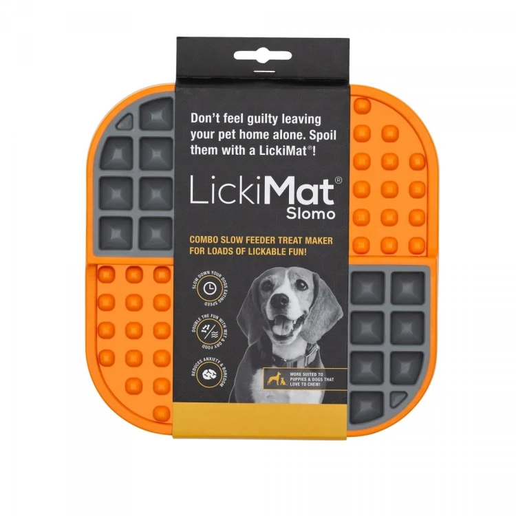 Mata LickiMat® Slomo™ pomarańczowa