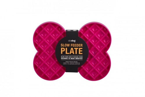 Miska spowalniająca jedzenie SLODOG® różowa dla psa i kota