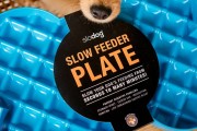Miska spowalniająca jedzenie SLODOG® pomarańczowa dla psa i kota